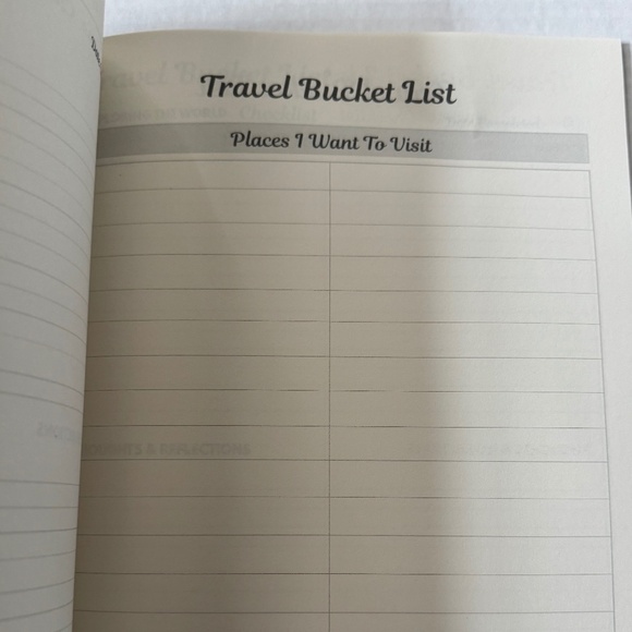 Seventeenth Birthday Bucket List Paperback Journal Never Used - Picture 4 of 5